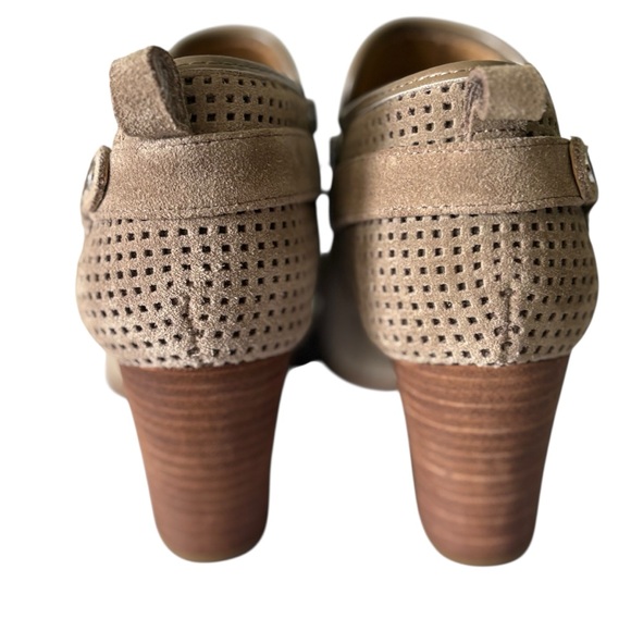 NWOB Women’s Franco Sarto Ankle Booties Suede Leather Sz 9 - Picture 5 of 7